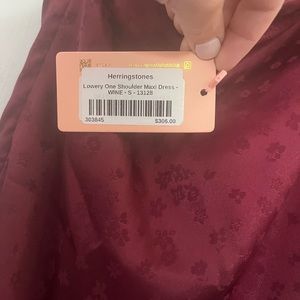 Crosby size small wine colored dress.